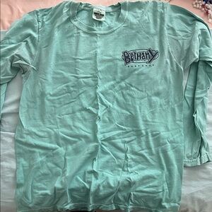 Comfort Colors Kids Teal Long Sleeve Tee